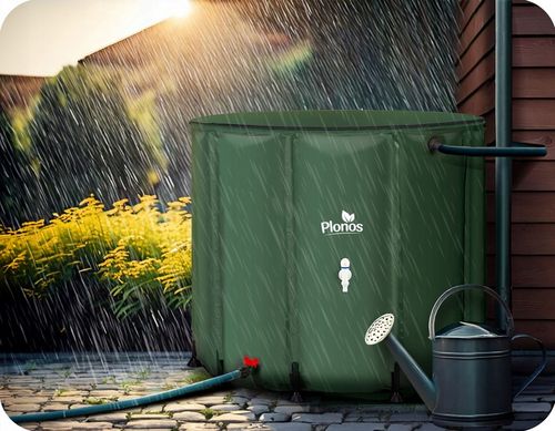 Zbiornik na Deszczówkę składany BECZKA NA Wodę z Rynny 650L PLONOS na Arena.pl