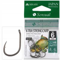 Haczyki Sensual X-tra Strong Carp nr 10 DB 10 szt.