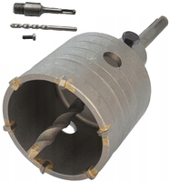 FREZ OTWORNICA KORONKA DO BETONU 65mm SDS Plus OTWORNICA DO PUSZEK PUSZKA