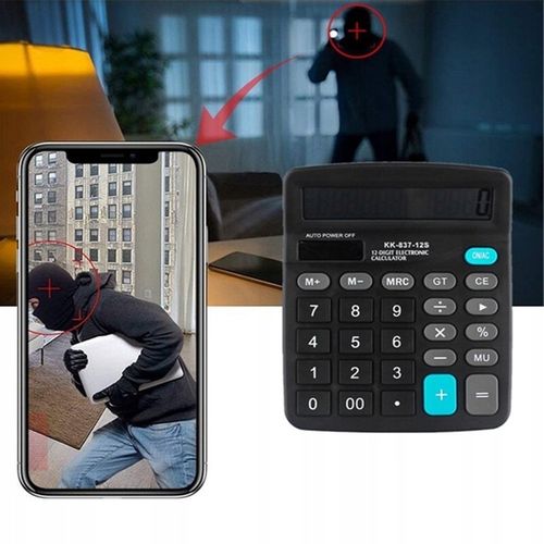 KALKULATOR MINI KAMERA SZPIEGOWSKA FULL HD WIFI na Arena.pl
