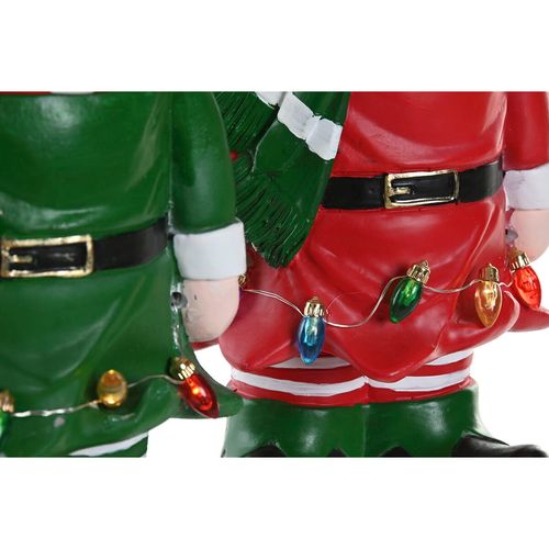 ozdoby świąteczne Home ESPRIT Wielokolorowy Elf 15 X 13 X 32 cm (2 Sztuk) na Arena.pl