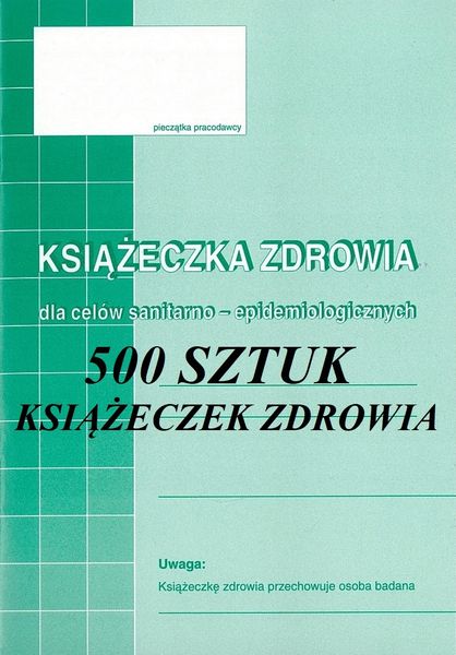 książeczka zdrowia 530-5 zdjęcie 10