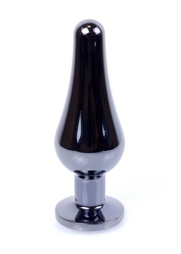 plug-jewellery dark silver butt plug- rose na Arena.pl