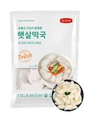 Koreańskie tteokbokki slice kluski ryżowe plastry topokki rice cake do sosu gochujang 500g