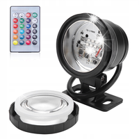 RGB LED REFLEKTOR IP65 WODOODPORNY Z PILOTEM ZDALNEGO STEROWANIA 12V 10W