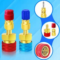 PRZEJŚCIÓWEK Z CZYNNIKA R1234YF NA R134A 2 SZT ZESTAW