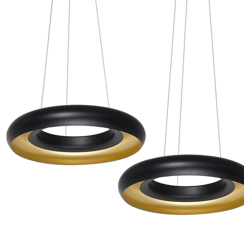 LAMPA WISZĄCA RONDO NERO 36W LED na Arena.pl
