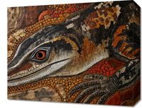 Obraz 50x40cm Oko Jaszczurki