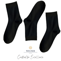 3x Skarpetki Męskie Czarny Bawełna Rozm. 39-43 Komplet Wygodne