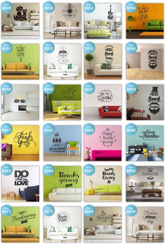 Naklejki na ścianę NAPISY CYTATY samoprzylepne na Arena.pl
