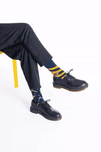 Skarpety męskie bawełniane długie prezent MAJSTER Many Mornings 43-46 na Arena.pl