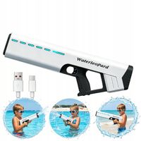 PISTOLET NA WODĘ ELEKTRYCZNY AUTOMATYCZNY ZABAWKA AUTOMAT DLA DZIECI USB