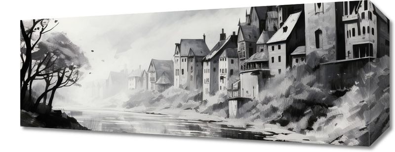 Obraz 50x20cm Mglisty Refleks zdjęcie 1