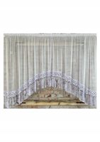 Firana 400x140,łuk,markizeta,gip.30cm frędzle boho