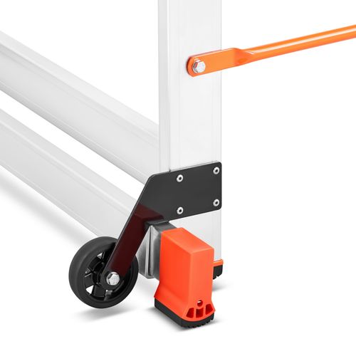 Koła (2 szt.) rolki do drabin magazynowych z wejściem jednostronnym ALOSS na Arena.pl