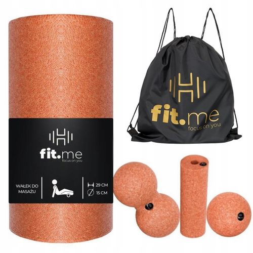 ZESTAW ROLLERÓW DO MASAŻU WAŁEK DUŻY MAŁY PIŁKA POJEDYNCZA DUOBALL EPP 4W1 na Arena.pl