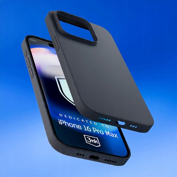 Etui na Apple iPhone 16 Pro Max - 3mk HARDY Silicone MagCase Graphite zdjęcie 7