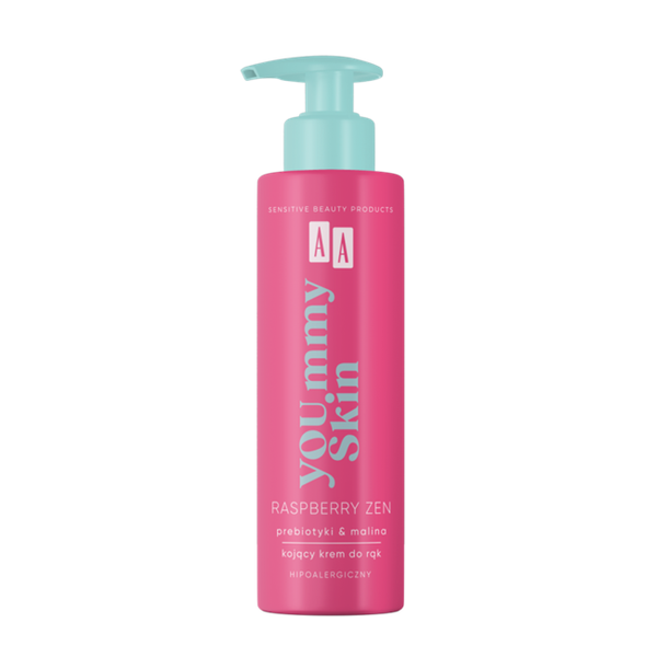 AA Yoummy Skin Raspberry Zen Kojący krem do rąk zdjęcie 1