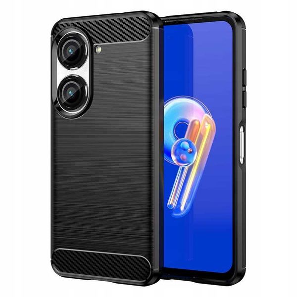 Spacecase Carbon Asus Zenfone 9 / 10 Czarny zdjęcie 7