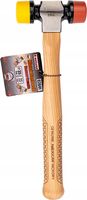 RICHMANN MŁOTEK BLACHARSKI 35 MM TRZONEK HICKORY DWIE GUMY C2641