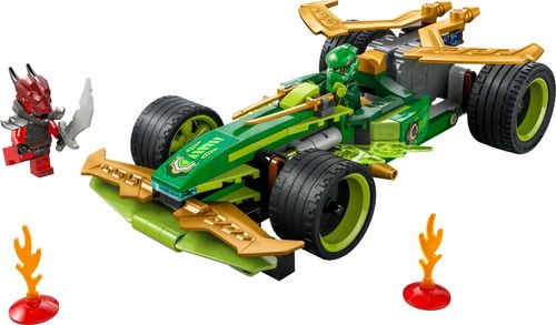 71828 - lego ninjago - samochód wyścigowy lloyda z napędem typu pull-back na Arena.pl