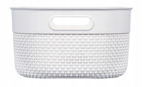 Curver Pudełko Koszyk 12L Pojemnik Biały Eko na Arena.pl