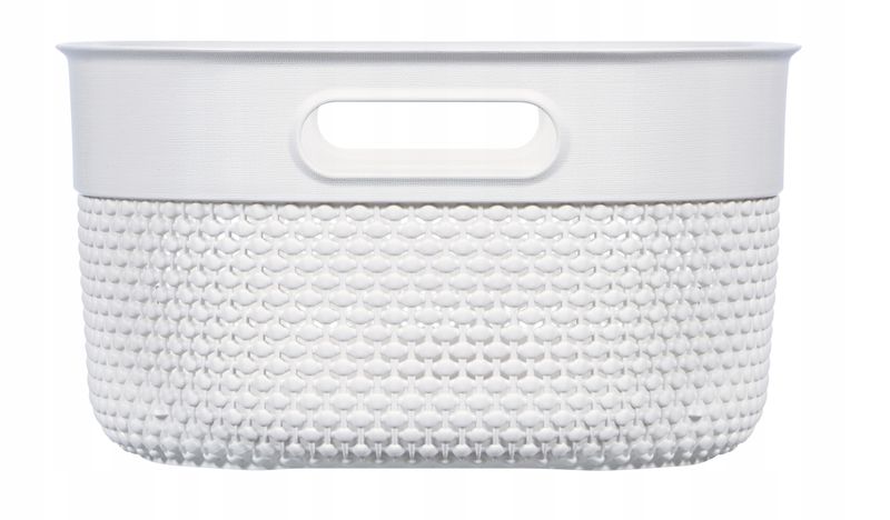 Curver Pudełko Koszyk 12L Pojemnik Biały Eko zdjęcie 2