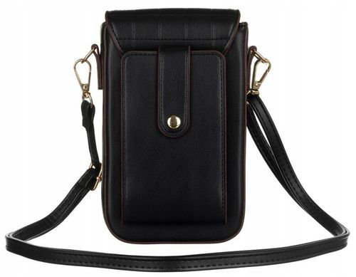 mini torebka-portfel ze skóry ekologicznej - peterson na Arena.pl