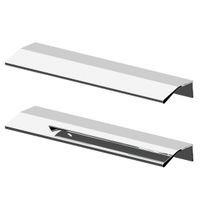 Blanko uchwyty komplet 2 szt, chrom