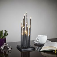 Świecznik adwentowy LED lampka świąteczna świece na okno łuk świetlny