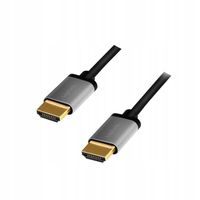 Kabel HDMI LogiLink CHA0101 4K/60 Hz, aluminium 2m