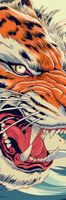 Plakat 30,5x91,5cm Tygrys Na Fali