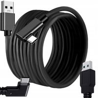 DŁUGI KABEL ŁADOWARKI USB A DO TYP C 5m