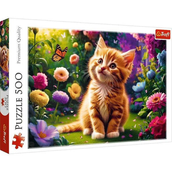 Puzzle 500 Uroczy Kotek 37525 zdjęcie 1