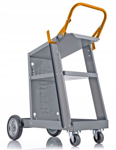 WÓZEK SPAWALNICZY DO SPAWAREK z półką na butle na kółkach 4 półki MP0181 na Arena.pl