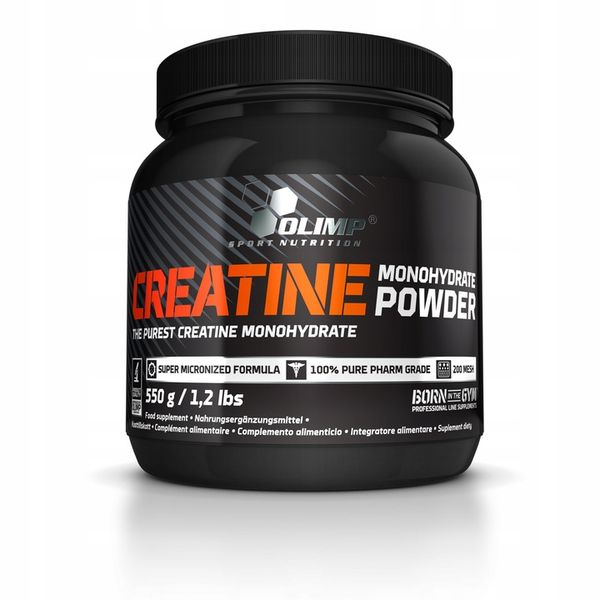 OLIMP CREATINE MONOHYDRATE POWDER – 550 g zdjęcie 1