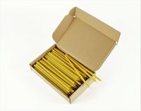 ŚWIECE CERKIEWNE 50 SZTUK - 15 CM WYS.