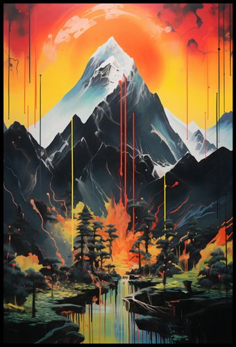 Plakat 68x101cm Górska Alchemia na Arena.pl