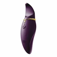 zalo hero twilight purple - masażer pulsacyjny pulsewave ipx4 14,6 cm