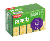 Paclan Gąbki do Naczyń Zmywak Kuchenny 5 sztuk