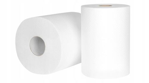 Ręcznik papierowy celuloza w opakowaniu 6 szt. biały na Arena.pl