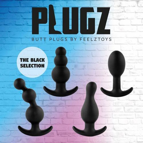 Feelztoys - Plugz Butt Plug Black Nr. 4 na Arena.pl