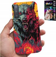 ETUI DO SAMSUNG A7 2018 - WILK WILKI WATAHA SUPER WZORY CASE + SZKŁO