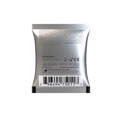 system jo xtra silky silikonowy żel intymny saszetka 5ml na Arena.pl