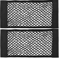 2X ORGANIZER SIATKA NA RZEP DO BAGAŻNIKA AUTA 25x40 MOCNA STABILNA BAGAŻ