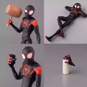 SPIDERMAN FIGURKA AKCJI RUCHOME MILE MORALES PCV FIGURKA AKCJI ZABAWKA na Arena.pl