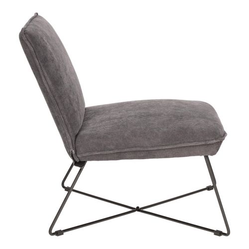 Fotel Moana szary sztruks na Arena.pl