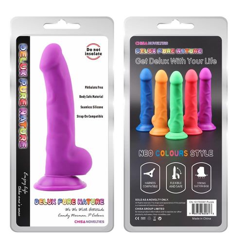 Dildo Realistyczne Penis Naturalne Przyssawka 21Cm na Arena.pl