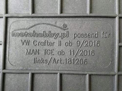 DYWANIKI GUMOWE DEDYKOWANE do VW Crafter II od 16r na Arena.pl