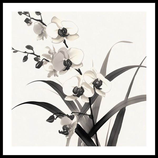 Plakat 70x70cm Orchidea zdjęcie 3